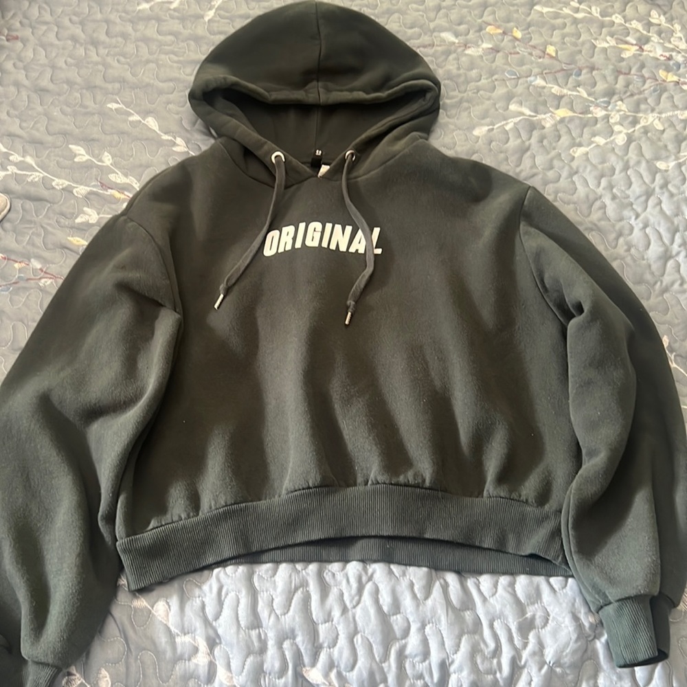 Original H&M Cropped Sweatshirt